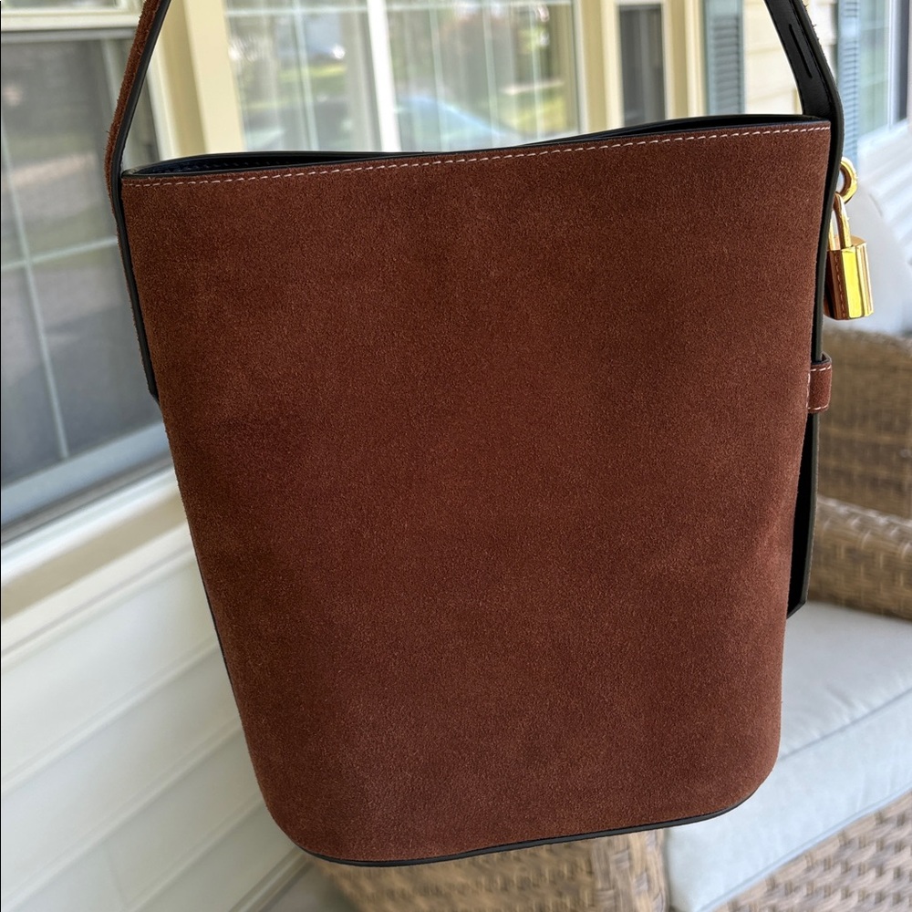 Marc Jacobs Suede Bucket Bag
